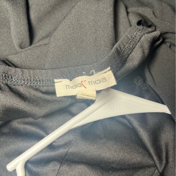 Moa Moa women’s “Little Black Dress” medium V plunge - Picture 6 of 7